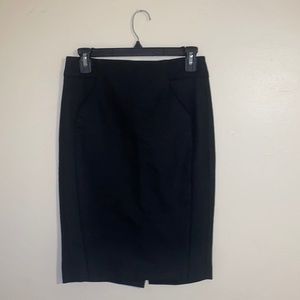Bebe black sexy pencil skirt size 2